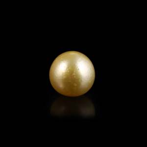Loose Golden Pearl 3.8 Carat Luxury Gemstone for Fine Jewelry - Product Image 2