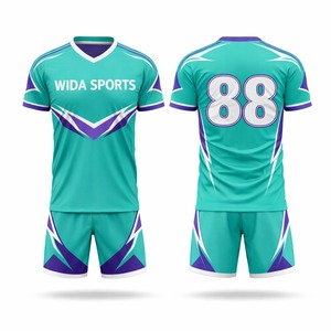 Conjunto de Fútbol Moderno de Alta Calidad, Conjunto de Camiseta de Fútbol Duradera para Entrenamiento, Secado Rápido, Transpirable, con Números para Sesiones de Entrenamiento en Equipo - Product Image 1