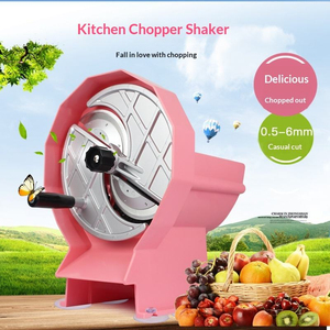 Commercial Manual Stainless Steel Silver Small <b>Vegetable</b> Fruit Slicer Chopper Smart High Efficiency Easy to Clean Sustainable - Product Image 1