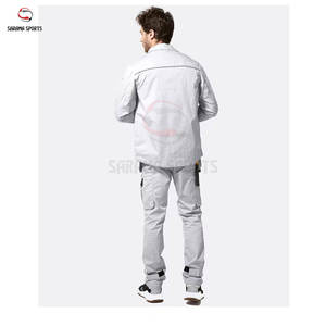Ropa de Trabajo de Alta Visibilidad Personalizada, Conjuntos de Uniformes con Pantalones y Tops Reflectantes, Traje de Trabajo para Construcción en Exteriores de Alta Visibilidad - Product Image 2