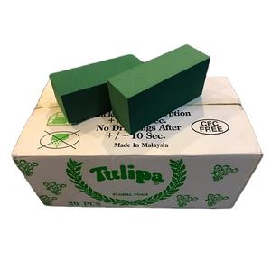 Produit floral de meilleure qualité Mousse florale dure de Malaisie Arrangement floral de fleurs Mousse de brique florale humide - Product Image 1