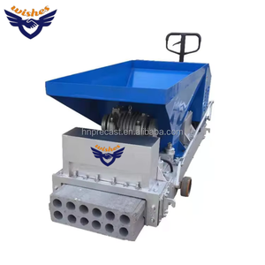 Lớp đầu tiên prefab bê tông đúc sẵn rỗng lõi tường Bảng điều khiển máy đùn - Product Image 2