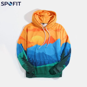 เสื้อฮู้ดดี้ผู้ชายคุณภาพสูงสำหรับฤดูหนาว พิมพ์ลายโลโก้ด้วยเทคนิคฮีททรานเฟอร์ ผ้าฟลีซ เป็นมิตรต่อสิ่งแวดล้อม แห้งเร็ว ผลิตจากโพลีเอสเตอร์ ขายส่ง - Product Image 1