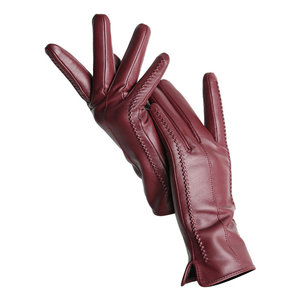 Premium Quality Leather <b>Gloves</b> Soft Genuine Leather Comfortable Fit Durable Hand Safety For Daily And Riding Use - Product Image 1