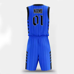 Uniforme de basket-ball sur mesure, prix de gros, best-seller, 100 % polyester respirant, pour hommes. - Product Image 3