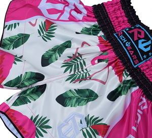 กางเกงมวยไทย MMA สำหรับผู้ใหญ่ แบบยูนิเซ็กซ์ รับสกรีนโลโก้ ผ้าโพลีเอสเตอร์ 100% น้ำหนักเบา ระบายอากาศได้ดี - Product Image 3