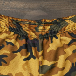 Hot Sale Men's Mesh Shorts Breathable Camouflage Style Single <b>Layer</b> Shorts High Quality Sweatpants Mens Mesh Shorts Manufacturer - Product Image 2
