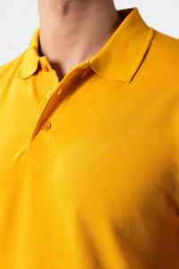 Polo de golf à manches courtes uni, personnalisable en gros, OEM, impression de logo personnalisé, 100% coton, polos vierges pour hommes - Product Image 4
