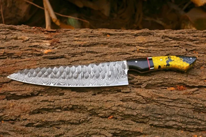 Premium Handmade Damascus Steel Chef <b>Knife</b> Resin Handle Razor <b>Sharp</b> <b>Kitchen</b> <b>Knife</b> OEM ODM Manufacturer - Product Image 3
