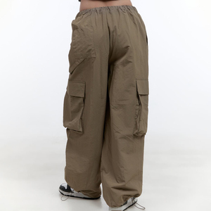 Pantalon de jogging molletonné grande taille pour femme, taille élastique, décontracté, coupe régulière, avec dentelle, pour le sport et le quotidien, hiver - Product Image 5