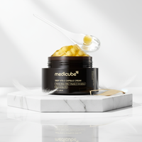 Crème hydratante en capsules liposomales Golden Face Medicube Deep Vita C