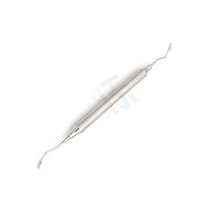 Instrument dentaire manuel en acier inoxydable pour le traitement parodontal, cuillère-réparatrice et excavateur pour l'élimination des débris et des caries - Product Image 3