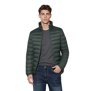 Latest Design Custom Puffer <b>Jacket</b> Men Keep Warm <b>Padded</b> Puffy Puffer <b>Jacket</b> Casual Outwear Quilted <b>Jacket</b> Vest - Product Image 2