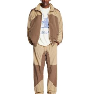 TITAN TREAD WEAR Custom Color Children's Vintage <b>Zip</b> Waterproof <b>Hooded</b> Windbreaker 100% Cotton Outdoor Running Sports Tracksuit - Product Image 1