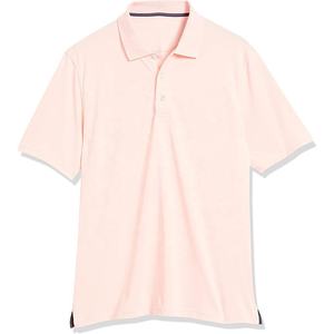 Nouveaux designs de t-shirts de sport rouges, bon marché, à séchage rapide, unis, personnalisables, polos pour hommes avec logo brodé. - Product Image 3