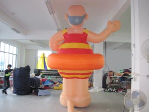 Inflable Holland Abraham 50 JAAR para eventos publicitarios de venta comercial al aire libre - Product Image 3