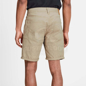 Pantalones Cortos de Mezclilla para Hombre de Diseño Personalizado y Fabricación Premium, Alta Elasticidad, Cómodos para Uso Diario Informal - Product Image 4