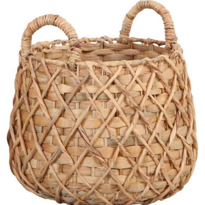 Panier en jacinthe d'eau multifonctionnel minimaliste moderne, panier tissé à la main pour la salle de bain et le salon - Product Image 3