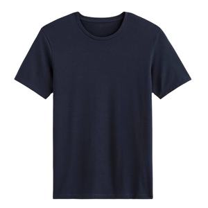 T-shirt personnalisé pour hommes T-shirt en vrac à manches courtes et col rond en jersey simple 100% coton teint en plaine 180 GSM personnalisé orienté vers l'exportation - Product Image 1