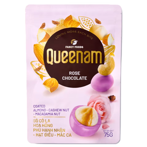 ราคาโรงงาน ขายส่ง OEM/ODM ผู้ผลิตส่งออก ช็อกโกแลตดรากีฮาลาล 75 กรัม ช็อกโกแลตรูปดอกกุหลาบเคลือบอัลมอนด์ เม็ดมะม่วงหิมพานต์ และแมคคาเดเมีย - Product Image 1