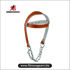 JUST FITNESS GEARS Customized Professional Heavy-Duty Cowhide Head Harness Powerlifting Gym Fitness Safety Equipment Workout - Product Image 5