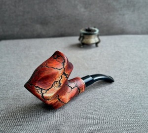 Pipa de Fumar de Madera Premium Hecha a Mano, Pipa de Tabaco Natural, Accesorio Decorativo de Colección, Pipa de Fumar de Madera de Lujo - Product Image 4
