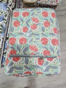 Housse pour ordinateur portable en coton rembourré, faite à la main, matelassée, pour ordinateur portable de 13, 14 et 15 pouces, protection intégrale, housse pour ordinateur portable imprimée, B2B - Product Image 2