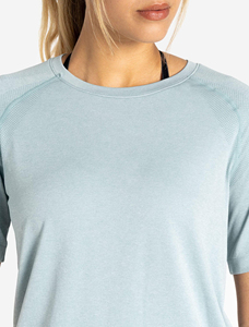 Meilleurs fabricants de vêtements, t-shirts sur mesure pour femmes, vêtements de sport, couleur unie, respirant, léger, t-shirt pour femmes - Product Image 6