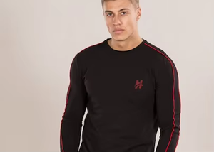 เสื้อยืดผู้ชายคุณภาพสูง 250 กรัม ผ้าฝ้าย 100% สีดำ แฟชั่นลำลอง รับออกแบบโลโก้ OEM เสื้อยืดผู้ชายสั่งทำ - Product Image 5