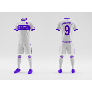 Professional <b>Elite</b> Soccer Jerseys Set Custom Football Uniforms, Premium Sublimation, Breathable Performance Fabric Sports Jersey - Product Image 2