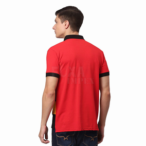 Vente en gros OEM 2024 T-shirts polo pour hommes à séchage rapide en coton à manches courtes Vêtements de sport Logo personnalisé Gym Wear Options de marque - Product Image 3