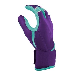 Gants de frappe violets avec fermeture auto-agrippante rembourrée pour le pouce, pour l'entraînement, unisexe adulte - Product Image 2