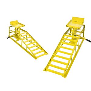 Set di 2 Rampe Idrauliche da 5 Tonnellate per Auto e Camion, Sollevatore per Garage e Riparazioni - Product Image 6
