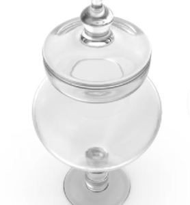 Modern Customized <b>Clear</b> Glass Cremation Urn Jar Memorial Keepsake <b>Container</b> with Lid Portable Ashes Vase for Home Decor - Product Image 2