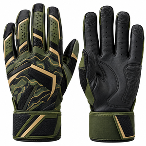 Guantes de Bateo de Béisbol de Piel de Cabra Personalizados de Alta Calidad Profesional OEM - Product Image 3