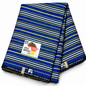 Tissu imprimé africain Ankara écologique de qualité supérieure pour femmes, garçons, jouets, vêtements de mode, robes, confection et couture - Product Image 5