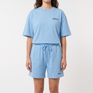 Conjunto de Verano de Alta Calidad, Camiseta de Manga Corta Holgada y Pantalones Cortos, Ropa Deportiva Personalizada, Ropa Informal, Conjunto de 2 Piezas para Mujer - Product Image 5