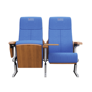 Silla de auditorio diseñada para uso intensivo con estructura robusta y diseño de soporte para una comodidad de asiento constante - Product Image 1