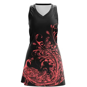 Comfortable <b>Athletic</b> Apparel Durable Stitch Teamwear Netball Uniform For Women Sports Teams Netball Uniform - Product Image 3