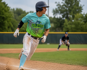 Camisetas de Béisbol de Alta Calidad Salstar al por Mayor, Camisetas de Moda con Logotipo del Equipo, Uniformes de Béisbol de Tendencia, Tela de Secado Rápido - Product Image 4