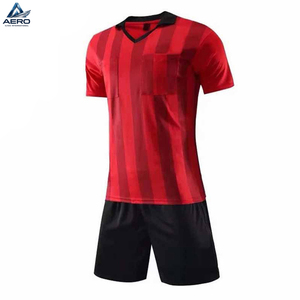 Uniformes de Fútbol para Adultos, Estilo Cuello en V, Color Rojo y Negro, Nueva Llegada 2026, Personalización Completa con Impresión de Logotipo, Estilo Único - Product Image 3