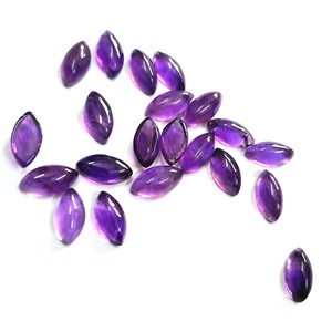 Aigue-marine naturelle en forme de marquise, pierre précieuse en vrac pour la création de bijoux, montures de bagues, pendentifs, pierre violette, approvisionnement en gros - Product Image 4