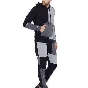 Conjunto Deportivo para Hombre, Corte Holgado, Sudadera con Capucha y Pantalones Deportivos, Estilo Urbano, Bajo MOQ, Proveedor OEM ODM - Product Image 2