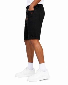 Shorts en jean décontractés pour hommes avec coutures durables, coupe confortable, shorts en jean pour hommes avec poches pour le streetwear - Product Image 4