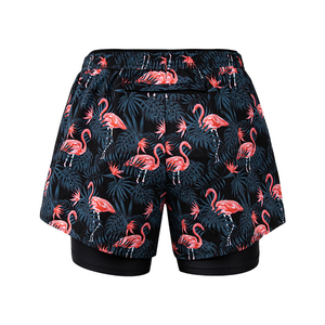 Pantalones Cortos Deportivos 2 en 1 para Correr, de Secado Rápido, con Bolsillo Lateral con Cierre, para Gimnasio, Fitness, Entrenamiento, Poliéster, para Hombre - Product Image 2