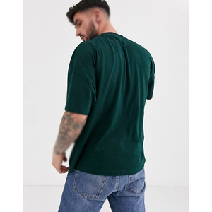 T-shirt homme streetwear hip hop personnalisé été, col rond, manches courtes, tricoté - Product Image 2