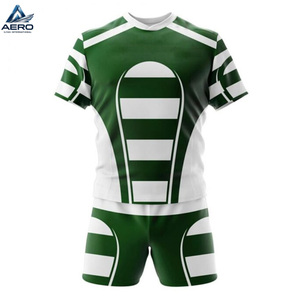 Uniforme de Rugby de Poliéster con Diseño Personalizado para Adultos - Alta Calidad, Ecológico, Transpirable, Unisex, Manga Corta, Servicio OEM Personalizado - Product Image 5