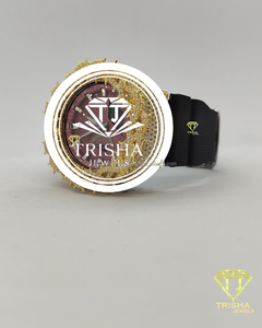 High End Custom Thorn Bezel VVS Moissanite <b>Diamond</b> <b>Watch</b> 925 Sterling Silver Luxury <b>Watch</b> For Men And Women - Product Image 5