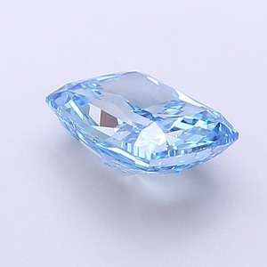 เพชรบลูแฟนซีวิวิดบลู 1.41 กะรัต เพชรเพาะเลี้ยงทรงสี่เหลี่ยมคุชชั่นเจียระไนแบบโมดิฟายด์ VS2 ความสะอาดระดับ EX ขัดเงา เพชรบลูแบบหลวม จำหน่ายเพชรบลูแบบขายส่ง - Product Image 2