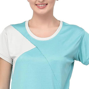 Hot Sale Premium Quality Women's T-Shirts-Customizable Colors Sizes Spandex/Cotton Fabric Women T-Shirts - Product Image 4